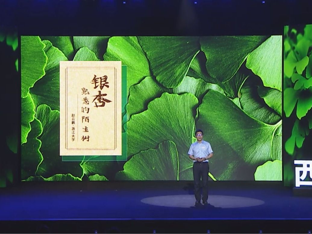 学术讲座：格致论道-“活化石”的银杏